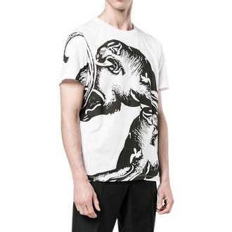 Valentino Garavani Valentino Black & White Printed T-Shirt Size M