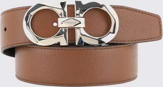 Ferragamo Cintura in pelle di vitello a grana Gancini Ferragamo