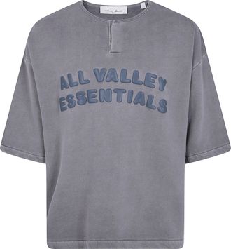 Fear of God T-Shirt Short Sleeve 3/4 Henley Sweatshirt
