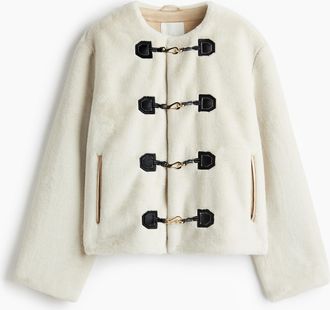 H&M Jacke im Duffle-Look - Beige