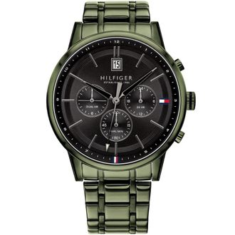 Tommy Hilfiger 1791634 Zwarte Wijzerplaat Chronograaf Herenhorloge