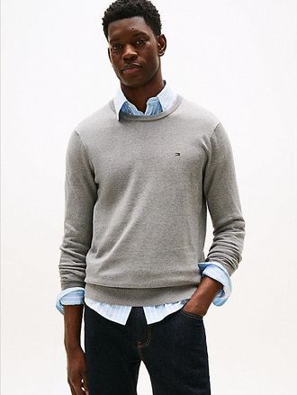 Tommy Hilfiger Flag Crew Neck Jumper