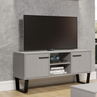 Core 10 Texas 2 Door Flat Screen Tv Unit in Grey