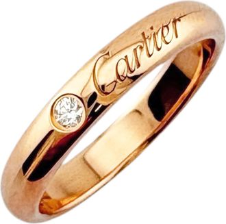 Cartier Pink Gold Pink Gold (18K) Band Ring (Pre-Owned)