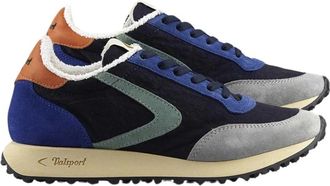 Valsport Vintage Blue Heritage Nylon Sneakers - Heren - Sneakers - Veelkleurig - 40 EU - Nylon - Schoenen