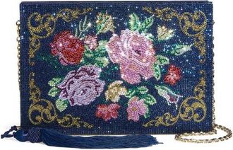 Judith Leiber Storybook Love Stories Clutch in Champagne Dark Indigo Multi at Nordstrom