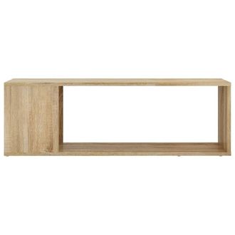 Berkfield Home TV Cabinet Sonoma Oak 100x24x32 cm Engineered Wood in Tan | Size: 100 x 24 x 32 cm