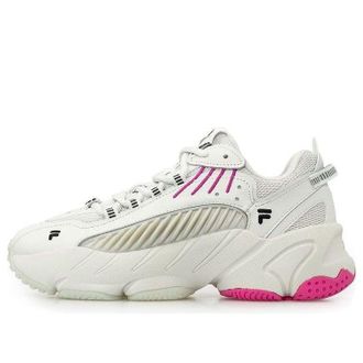 Fila (WMNS) FILA Ade White Grey Pink T12W031108FBB