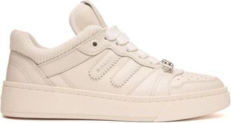 Bally Raise Leather Sneakers - Dames - Sneakers - Wit - 40 EU - Leer - Schoenen