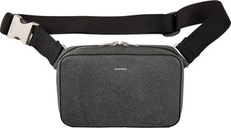 Sandro Small reconstitued leather bag in Graphites at Nordstrom, Size Medium