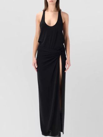 Andamane juno scoop neck maxi dress