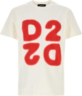 Dsquared2 White Crew Neck T-Shirt