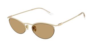 Giorgio Armani AR6175 301373 Womens Sunglasses Gold Size 50