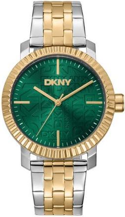 DKNY 316L Bracelet Watch in 2 Tone Ss/g at Nordstrom Rack