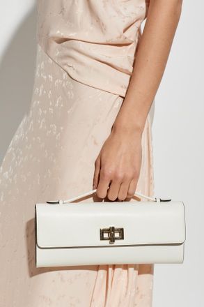 Furla Clutch Clara, Womens, Cream