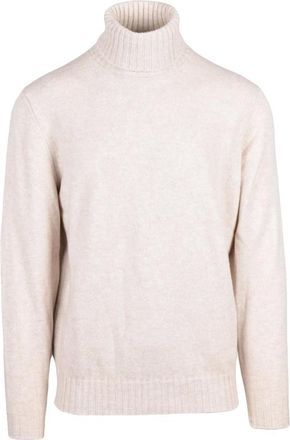 FILIPPO DE LAURENTIIS Heren, Truien, Beige, Maat: XL Wol