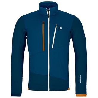 Ortovox Fleece Grid Jacket Fleecejacke f&uuml;r Herren | blau
