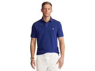 Polo Ralph Lauren The Iconic Mesh Polo Shirt Mens Clothing Fall Royal : 2XL