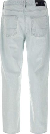 Stone Island Mens Blue Cotton Straight-Leg Jeans Clothing