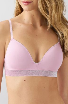 b.tempt'd by Wacoal Room Service Wire Free Bra in Pink Nectar at Nordstrom, Size 36Dd