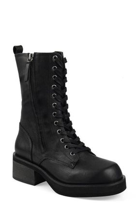 Candie's Lace-Up Boot in Black at Nordstrom, Size 11