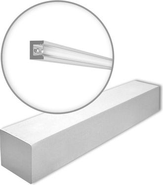 NMC Nmc - Il12-box Wallstyl Noel Marquet 1 Caja 30 Piezas Cornisa Luz Indirecta Dise&ntilde;o Moderno Gris 60 M