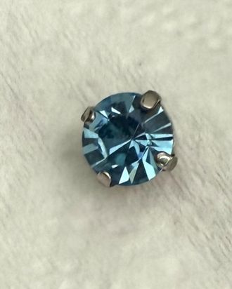 Mariana Womens Studs Earrings In Aquamarine