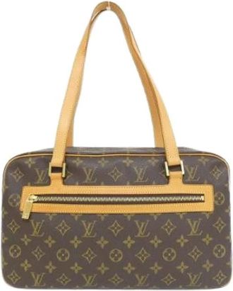 Louis Vuitton Pre-owned Shoulder Bags, female, Brown, Size: ONE SIZE Pre-owned Canvas louis-vuitton-bags