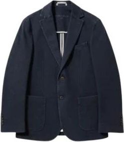 Circolo 1901 Katoenen Jersey Blazer - Heren - Blazers - Blauw - L - Katoen - Jassen