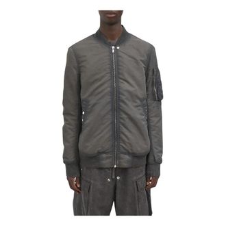 Rick Owens Classic Flight Bomber - Heren - Jassen - Grijs - Maat: M Katoen