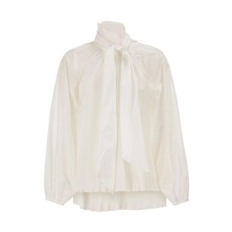 Max Mara Mxevalle Blouse - female - Max Mara - Blouses - White - 2XS - Blouses & Shirts