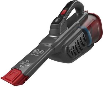 Black+Decker Black&decker - Dustbuster Aspiradora De Mano Negro, Rojo Bolsa Para El Polvo