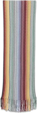 Missoni Zig-zag-knit Fringed Scarf