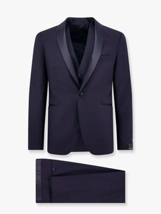 Tagliatore Smoking in lana vergine con gilet - TAGLIATORE - gender_Man