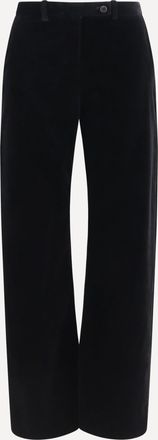 Khaite Hunter velvet Pants Female 4