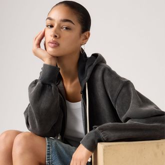 Levi's Vintage Oversized Hoodie - Womens - XS - Black