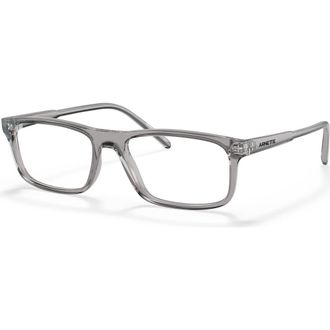 Arnette 54mm Rectangle optical glasses in Grey at Nordstrom