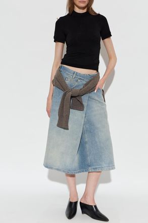 Maison Margiela Fitted Top, Womens, Black