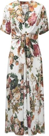 Karmamia Kleedjes - Dames - Maxi kleedjes - Veelkleurig - S - Kleedjes