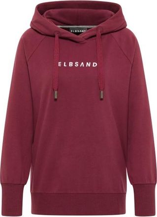 Elbsand Svana Hoodie Loose Fit Hoodie f&uuml;r Damen | rot
