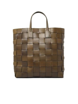Dragon Diffusion Pino Khaki Leather Bag
