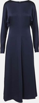 SIMKHAI Catriona satin midi dress