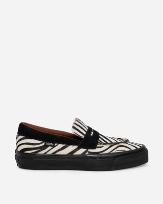 Vans Premium Pony Hair Loafers Zebra