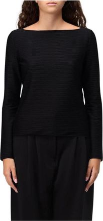 Emporio Armani Donna, Top, Nero, M, new