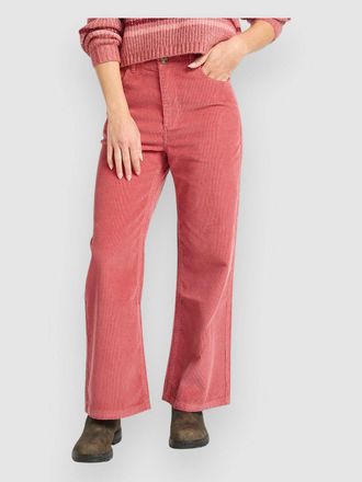 Billabong Be Free Pantaloni di Velluto rosso