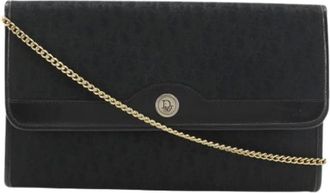 Dior Pre-owned Canvas Shoulder Bag - - Pre-owned - Donna - Nero - ONE SIZE