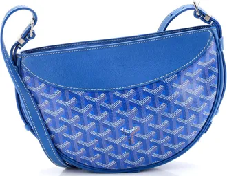 Goyard Hirondelle Shoulder Bag Coated Canvas and Leather