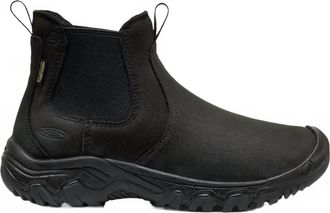 Keen Womens Greta Ii Waterproof Insulated Chelsea Boot In Black/black