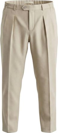 BRIGLIA 1949 Broeken, Heren, Beige, S, Linnen, Pantaloni Portobello