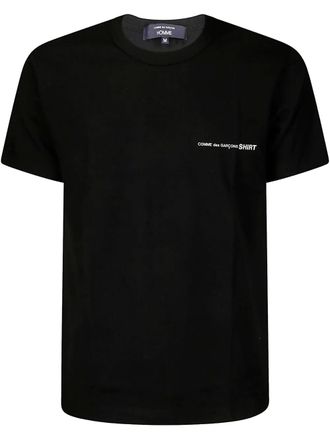 Comme Des Gar&ccedil;ons T-shirt con stampa - Nero